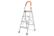 4 Step Ladder Folding Aluminium Portable Multi Purpose Household Tool Non Slip