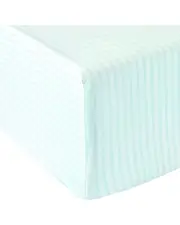 Anne de Solene Eole 200 Thread Count Organic Cotton Fitted Sheet