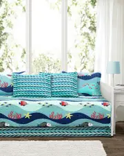 Lush Decor Fashions 6pc Sea Life Daybed Set