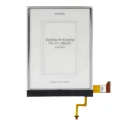 6-inch 34-pin ENS060XCD Eink Carta for e-book reader LCD screen replacement