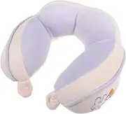 CLISPEED Cute Rabbit U Shaped Travel Pillow for Neck Support Portable Animal Head Support Pillow for Car Airplane Office Naps Lightweight Compact Design for Comfort Anytime