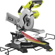 [RYOBI] R18MS216-0 One+ Cordless Mitre Saw, 18 V, Hyper Green