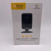 Q-SEE 4K Wi-Fi Cube Security Camera - Heat Sensing Motion Detection Sealed