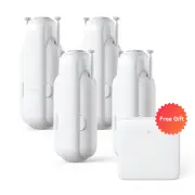 SwitchBot Curtain 3 U Rail 4-Pack (Free Hub Mini Included)