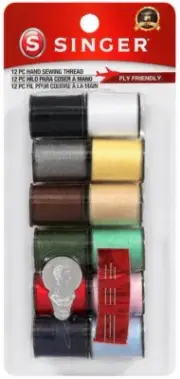 Singer Notions 60642 Polyester Thread 25yd 12/Pkg-Light & Dark Shades
