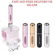 Refillable Perfume Atomiser 5 ml Spray Pump Portable Bottles Ideal for Traveler