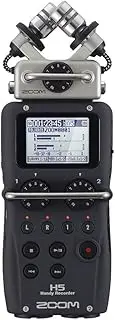 Zoom Zoom Handy Recorder, Compatible with Creators' Needs, Advanced Handy Recorder with Interchangeable Microphone Capsules, Supports Simultaneous Recording of Up to 4 Tracks, Linear PCM/IC Recorder