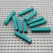 LEGO Brick - Dark Turquoise - 1 x 1 x 5 - QTY x10