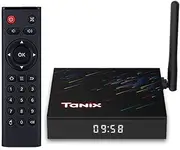 CHROX Android TV Box 12.0, TX68 4GB RAM 64GB ROM H618 Quad-Core 64Bit Cortex-A53, Smart TV Box Supports 2.4G/5G Dual-Band WiFi Bluetooth 5.0 USB 3.0 LAN Smart Tv Box,2gb+16gb