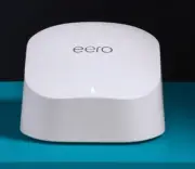 eero 6+ Dual Band Mesh Wi-Fi 6+ Router, 2.4 GHz and 5 GHz bands 1-Pack