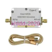 NEW SBB5089+SZA2044 1G-3GHz One-Way Microwave Power Amplifier RF Amp Module 40DB