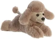 Aurora® Adorable Mini Flopsie™ Paysley Poodle Stuffed Animal - Playful Ease