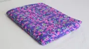 Gorgeous Floral Block Printed Fabric Dress Making Fabric Sewing Craft Fabric