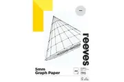 Reeves 70gsm 5mm Graph Paper Pad (40 Sheets) - A4