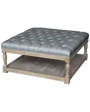 Pangea Home Rustique by Pangea Athena Square Coffee Table