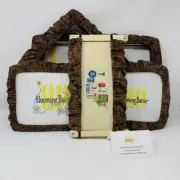 Brown w/Vines Grime Guards - Q-Snap Frame-Cross Stitch/Needlecraft