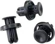 YCBFGAZATK 30PCS 10mm Front Rear Bumper Hood Fender Splash Guard Retaining Clips Fit for Honda Push-Type Fastener Rivet 91505TM8003 Auto Clips