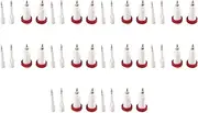 VENEKA 20 Pairs of 4 mm Banana Jack 10Kv -30Kv High Voltage Connector Plug and Socket Power Supply Test Instrument