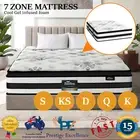 Mattress Queen Double King Single Size Cool Gel Foam Pocket Spring Medium Firm