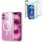 for iPhone 16 Plus Case with Screen Protector