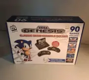 SEGA GENESIS CLASSIC 90 GAME CONSOLE DELUXE 2 WIRELESS CONTROLLER FACTORY SEALED
