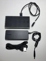 Targus DOCK190 USB-C Dual Video 4K Universal Docking Station HDMI Support MAC and PC w\ PSU (Ex-Lease)