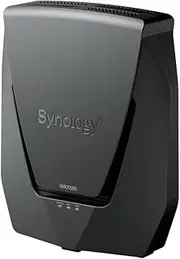 Synology 2.4 GHz/5 GHz Gigabit Ethernet Dual-Band Wireless Router, Black