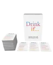Drink If Card Game - Fun Party Drinking Game for Adults Night Out
