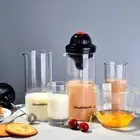 Large Capacity Whisk Coffee Frother Automatic Milk Foam Machine Home Kitchen