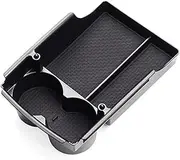 Szwaldaper Car Center Console Armrest Storage Box, for Tesla, Model X Model S Central Storage Organizer Container Tray Accessories ABS console, for Seat, storage box Car Center Console Armrest Organiz