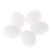 5 Pcs Parrot Eggs White Solid for Ringneck for Quaker Cocka