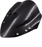 jiningxunjun Compatible with Yamaha Xmax 300 XMAX300 XMAX250 X-MAX 300 2017-2022 Motorcycle Windshield Windscreen Screen Protector Motorcycle Deflector(Black)