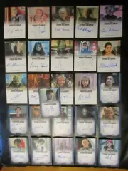 Star Trek Strange New Worlds Season 2 26 Full Bleed & Bordered Autograph Set/Lot