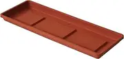 HomeLeisure Lifestyle Planter Box Tray, Terracotta, 450 mm Length