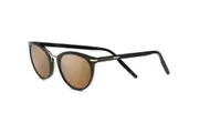 Serengeti Sunglasses Elyna 8846 Shiny Black Mineral Polarized Drivers Gold