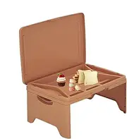 Folding Laptop Table for Bed - for Laptop Folding Lap Desk for Car Multifunctional Portable Car Seat | Table Tray, Food Trays for Eating the Couch, Bed