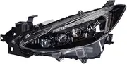 Compatible for Mazda 3 2014-2016 Compatible for Axela DRL Day Running Light Head Lamp LED Bi Xenon Bulb Fog Lights Tuning Car Accessory