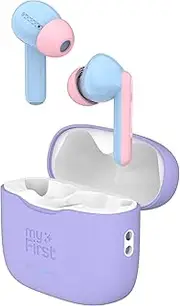 myFirst Carebuds Completely Wireless Earbuds, Cotton Candy Mix