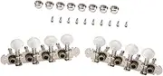 JOINPAYA Replacement Tuning Pegs for Electric Guitar Round Button Locking Tuners Guitar Tuning Tools Gc602