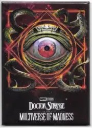 Doctor Strange In The Multiverse of Madness Gargantos Logo Refrigerator Magnet
