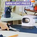 Portable Mini Heat Transfer Press Iron 250W for Clothing Hats and Bags
