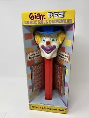 GIANT PEZ Clown Candy Dispenser 2002 Expired