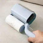 Lint Roller Mini Labor-saving Handle Pet Hair Roller Cleaning Brush Soft Dense