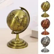 Globe Decorations Vintage Alloy Globe of the World Decor Vintage Globe