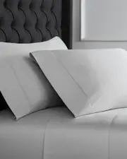 Melange Hemstitch 1000 Thread Count Easy Care 6pc Sheet Set
