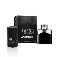 在飛比找ETMall東森購物網優惠-MontBlanc 萬寶龍傳奇經典男性淡香水30ml+傳奇經