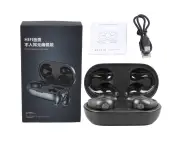 S03 Bluetooth 5.2 Clip On Earphones Stylish Noise Canceling HiFi Stereo Rich Bass Sweat Proof Wireless Bluetooth Earbuds