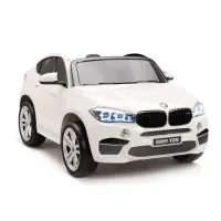 在飛比找momo購物網優惠-【聰明媽咪兒童超跑】BMW X6M 雙人座 雙驅兒童電動車(