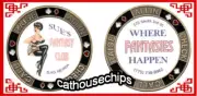 Sue’s Fantasy Club Elko NV Legal Brothel Cat House Whore House Brass Coin