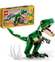 LEGO Creator 3 in 1 Mighty Dinosaur Toy Transforms T Rex Triceratops Pterodactyl